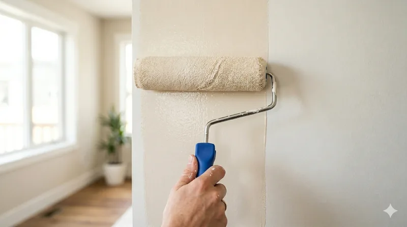 Peinture intérieure de murs et plafonds par un peintre